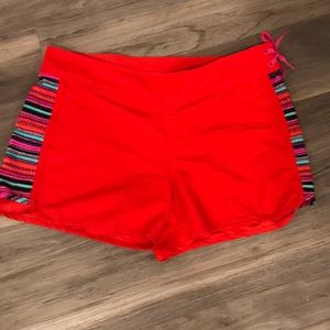 Adorable bright swim shorts